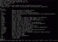 Sybrex SpeedPDF Protection Manager Console for Win32 screenshot